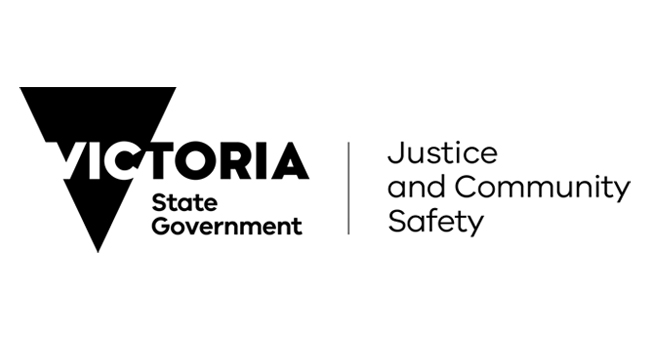 Department of Justice and Community Safety Victoria Logo 650px x 340px